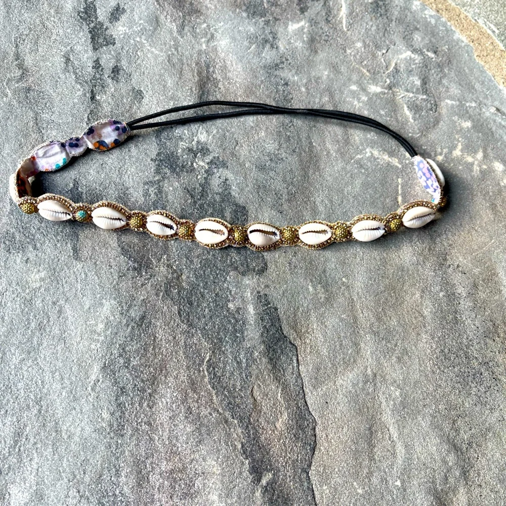 New🌟Anthropologie Cowrie Shell Headband